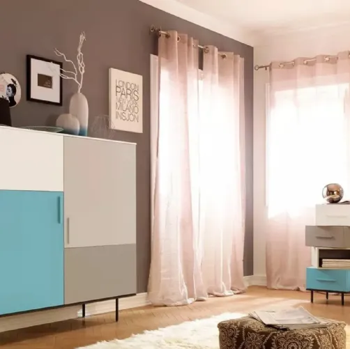 Madia di design LV205 di Moretti Compact