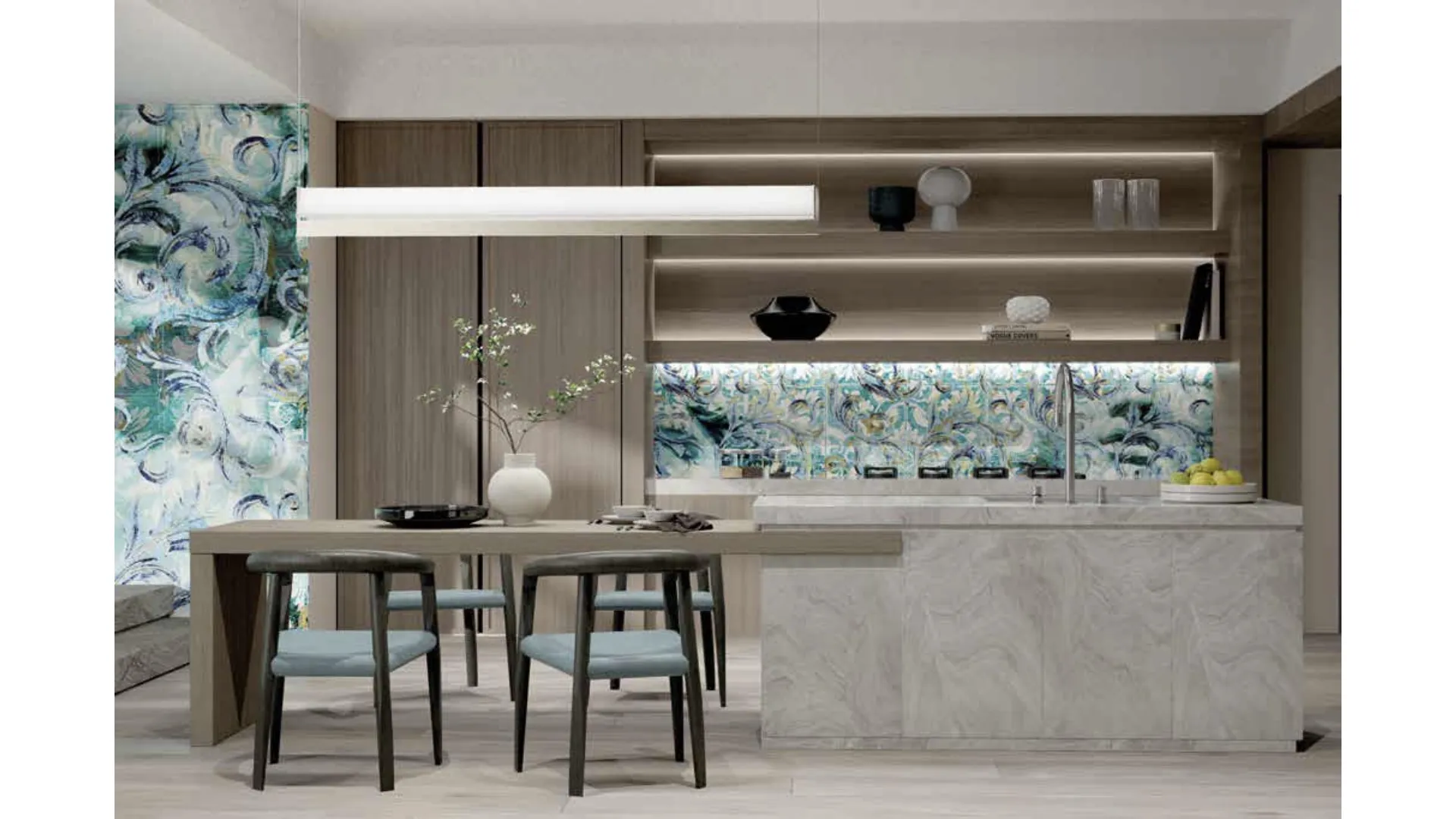 pannello decorativo Anacapri WP7028B R1 di Pintdecor Wallpanel