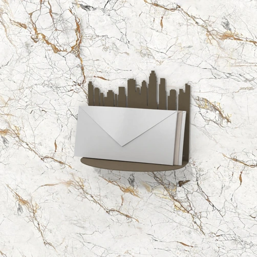 Mensola magnetica Skyline di Pintdecor