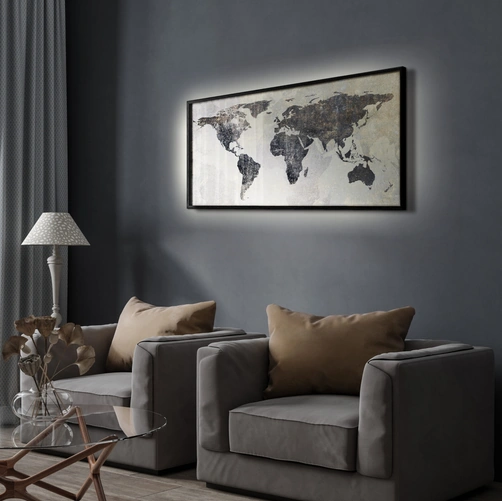 Quadro luminoso 02 di Pintdecor