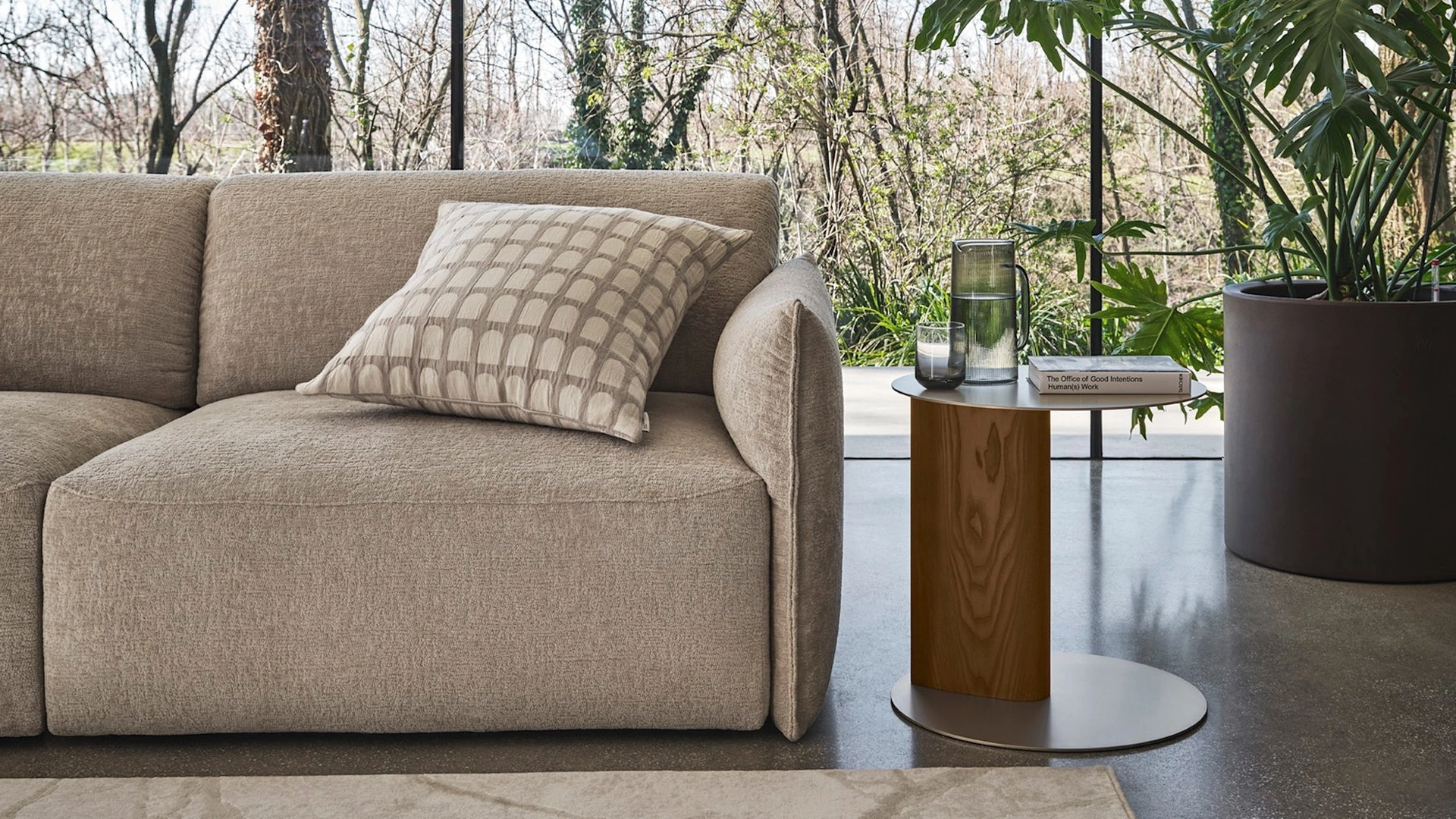 Tavolino Sandy da divano di Calligaris