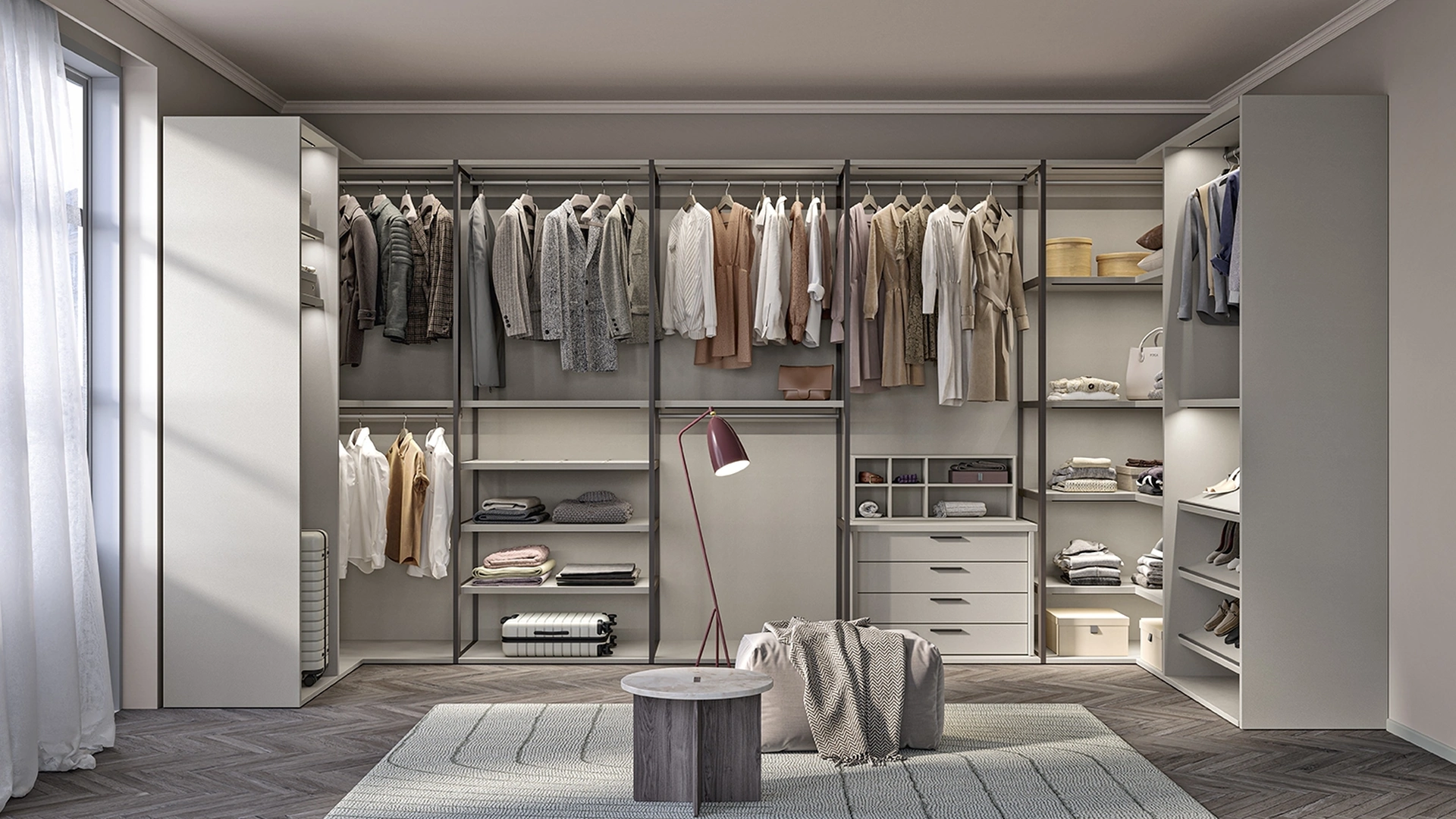 Cabina Armadio Night&Day W21 di Colombini Casa