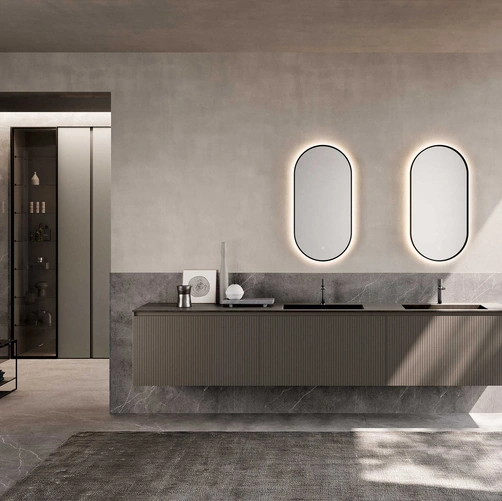 Mobile da Bagno sospeso M2 System 233 di Baxar