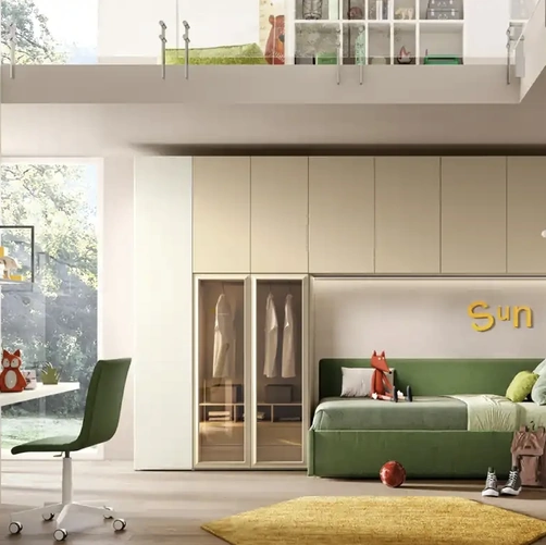 Cameretta a ponte K111 di Moretti Compact Camerette