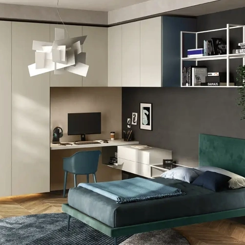 Cameretta a ponte Y111 di Moretti Compact Camerette