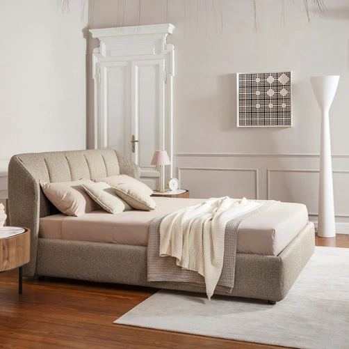 Letto con box contenitore Jill di Calligaris