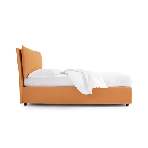 Letto singolo con contenitore Tangos di Noctis