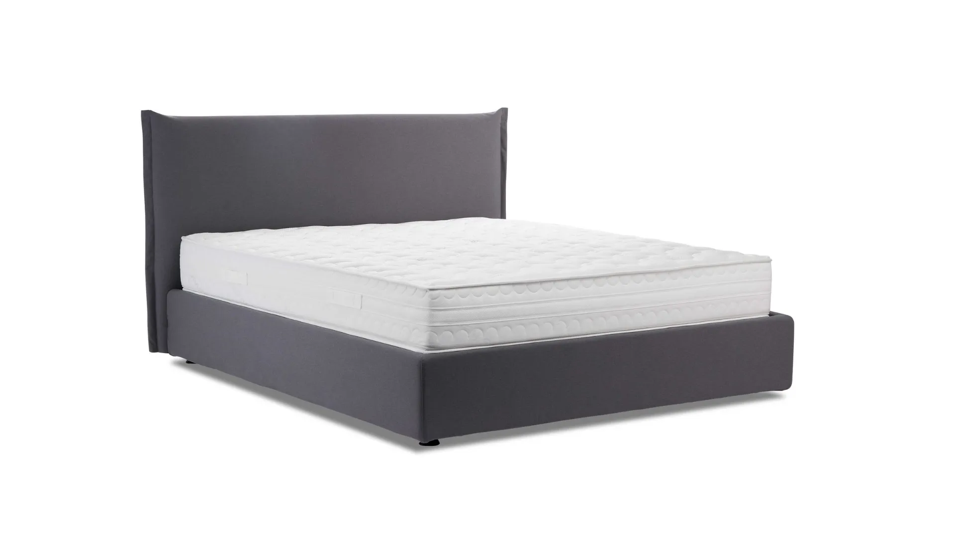 Letto in tessuto imbottito Zefiro di Brentaflex
