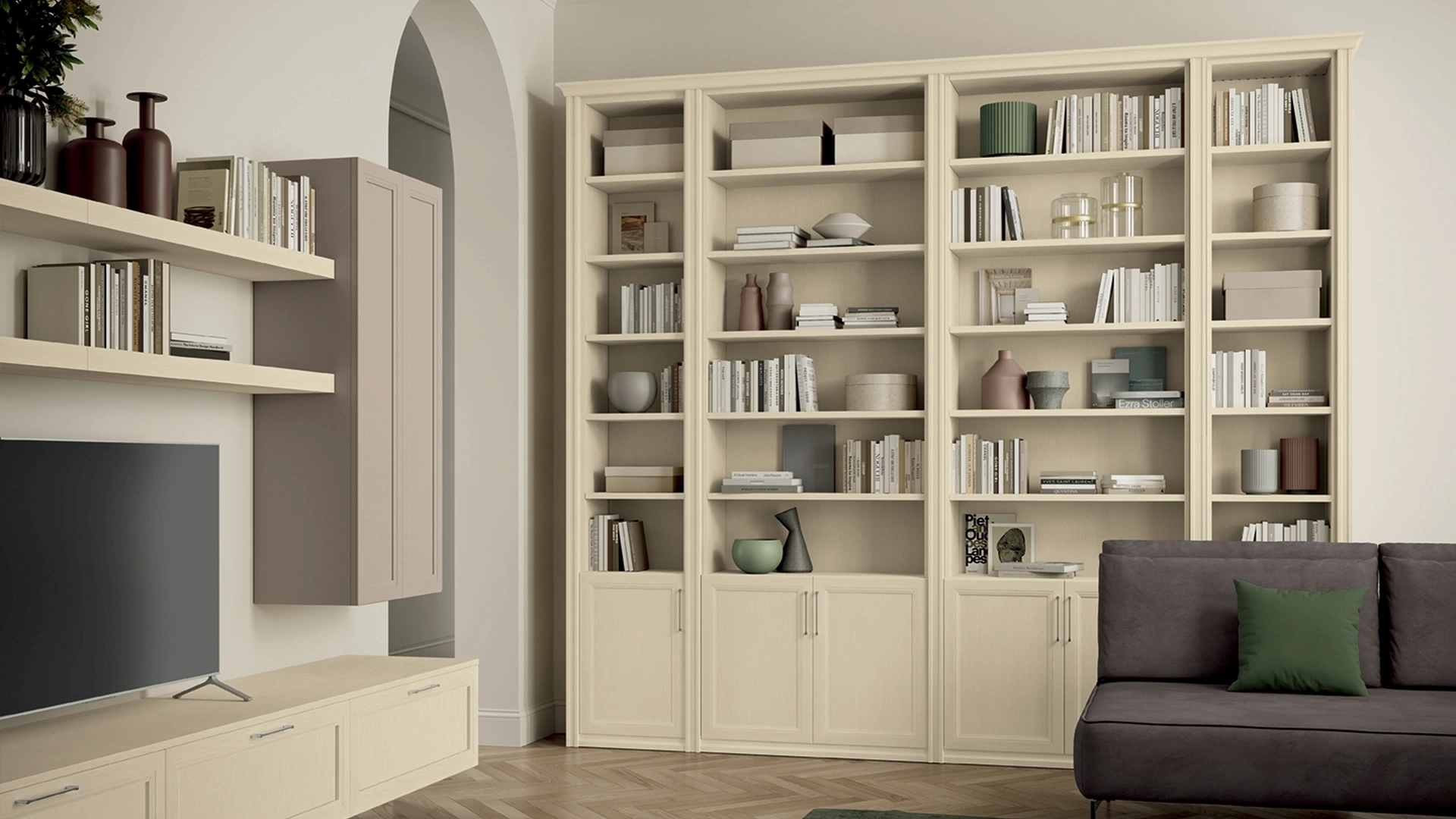 Libreria Arcadia AS004 di Colombini Casa