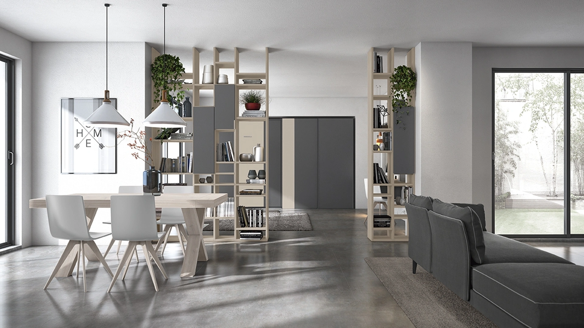 Libreria Golf Infinity A106 di Colombini Casa