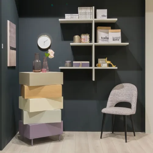Libreria in laccato MC037 Moretti Compact