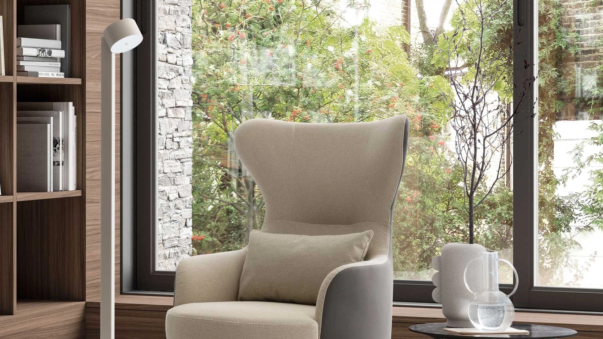 Poltrona Dodo in tessuto di Le Comfort