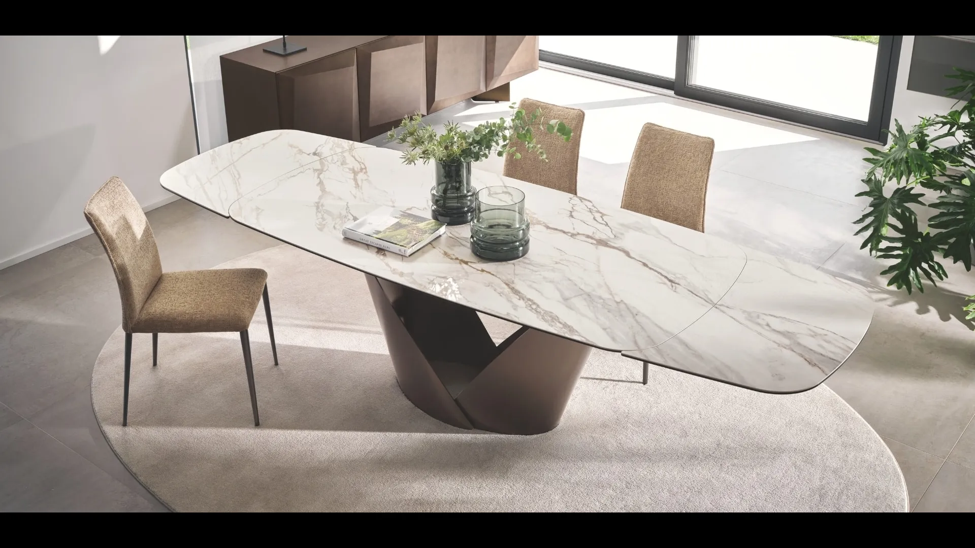 Sedia imbottita Fay di Calligaris