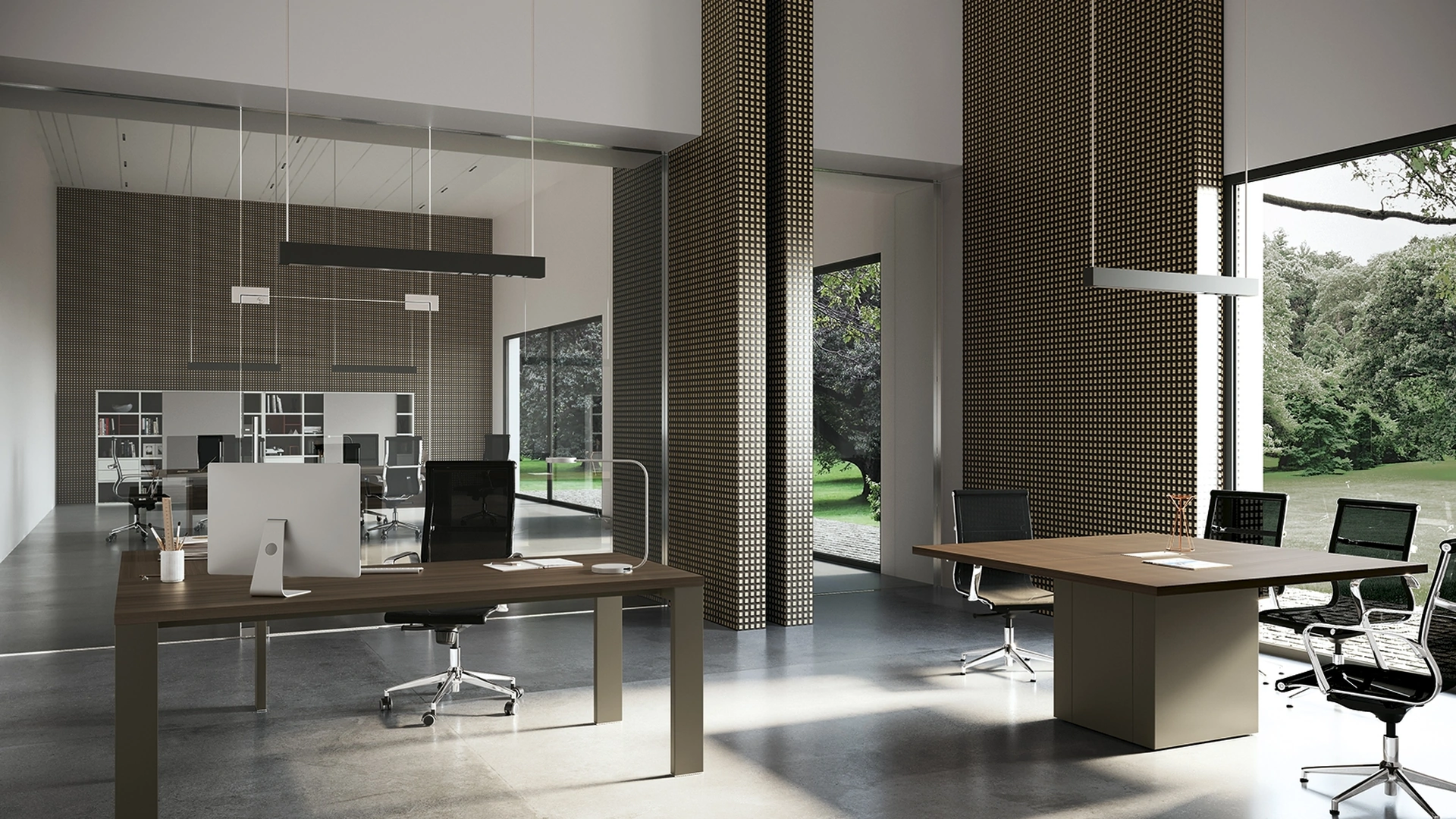 Scrivania Direzionale Go Steel Melaminico di Colombini Office